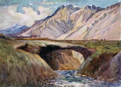 Puente del Inca, le célèbre pont naturel - Ernest William Christmas